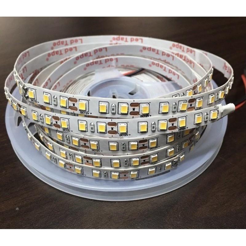 led dây 12v 2835 120 led smd 1m giá rẻ loại tốt chuyên dán thanh nhôm lắp tủ bếp, kệ trưng bày