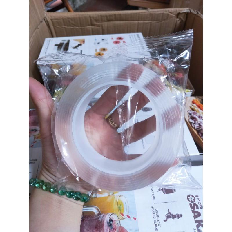 Băng dính trong 2 mặt đa năng