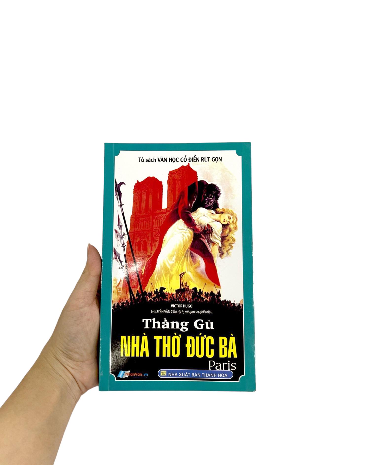 Sách - Tủ Sách Văn Học Cổ Điển Rút Gọn - Thằng Gù Nhà Thờ Đức Bà