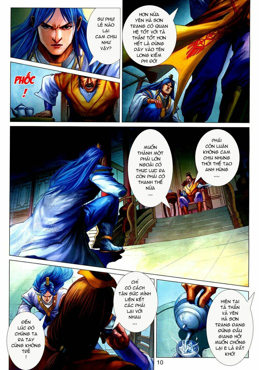 thần chưởng long kiếm phi chapter 30 11