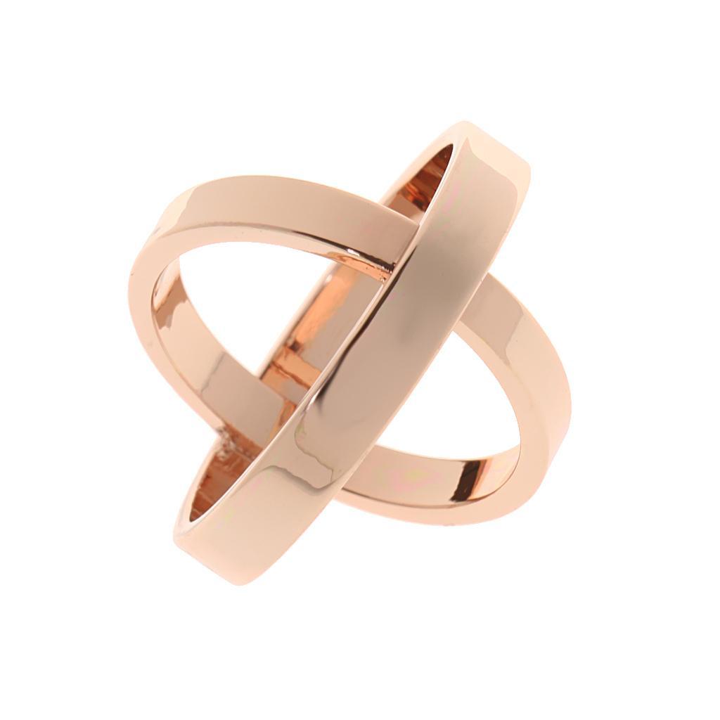 GOLD DOUBLE SCARF BUCKLE HOLDER BROOCH GIFTS