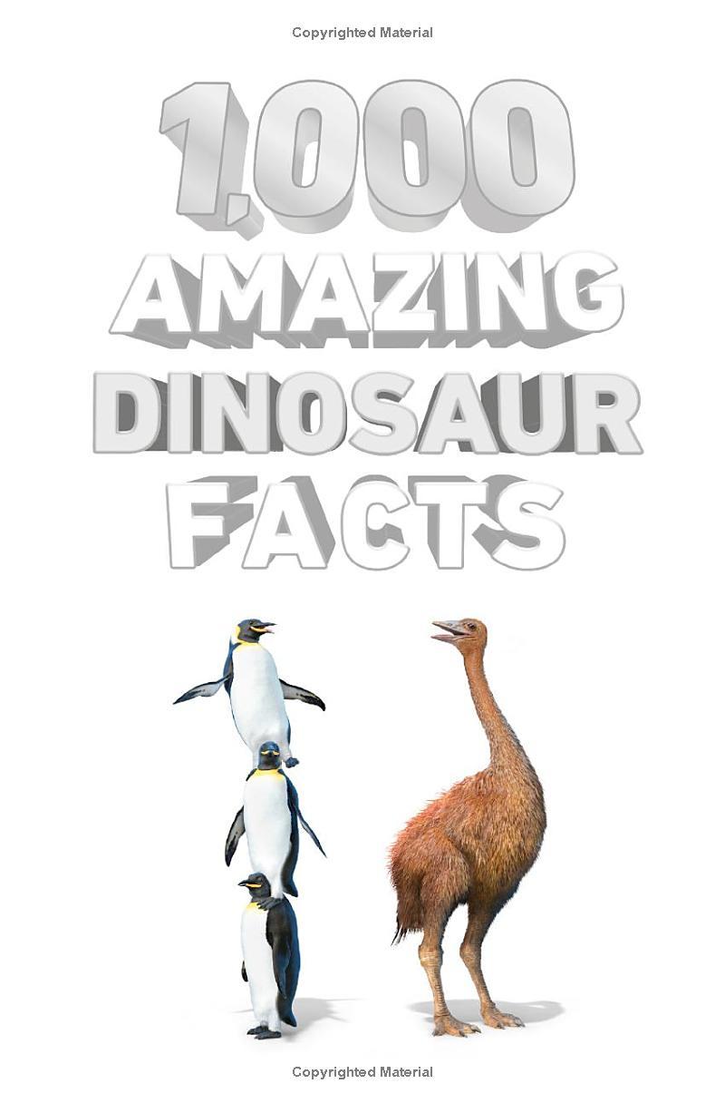 Sách ngoại văn: 1,000 Amazing Dinosaur Facts