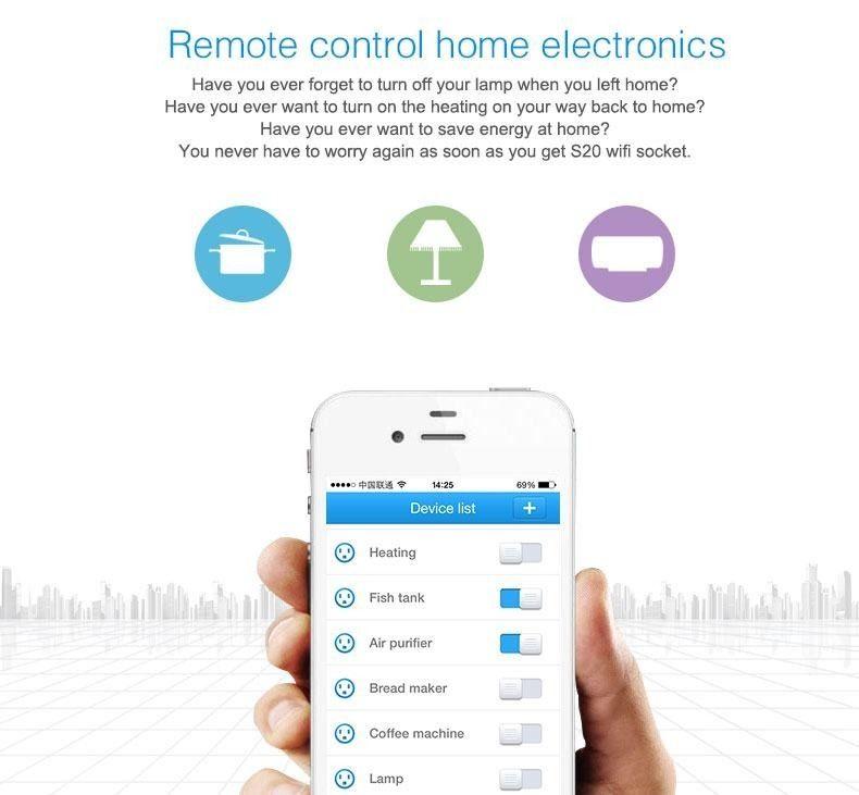 Smart Digital WiFi Remote Control Timer Socket UK Plug