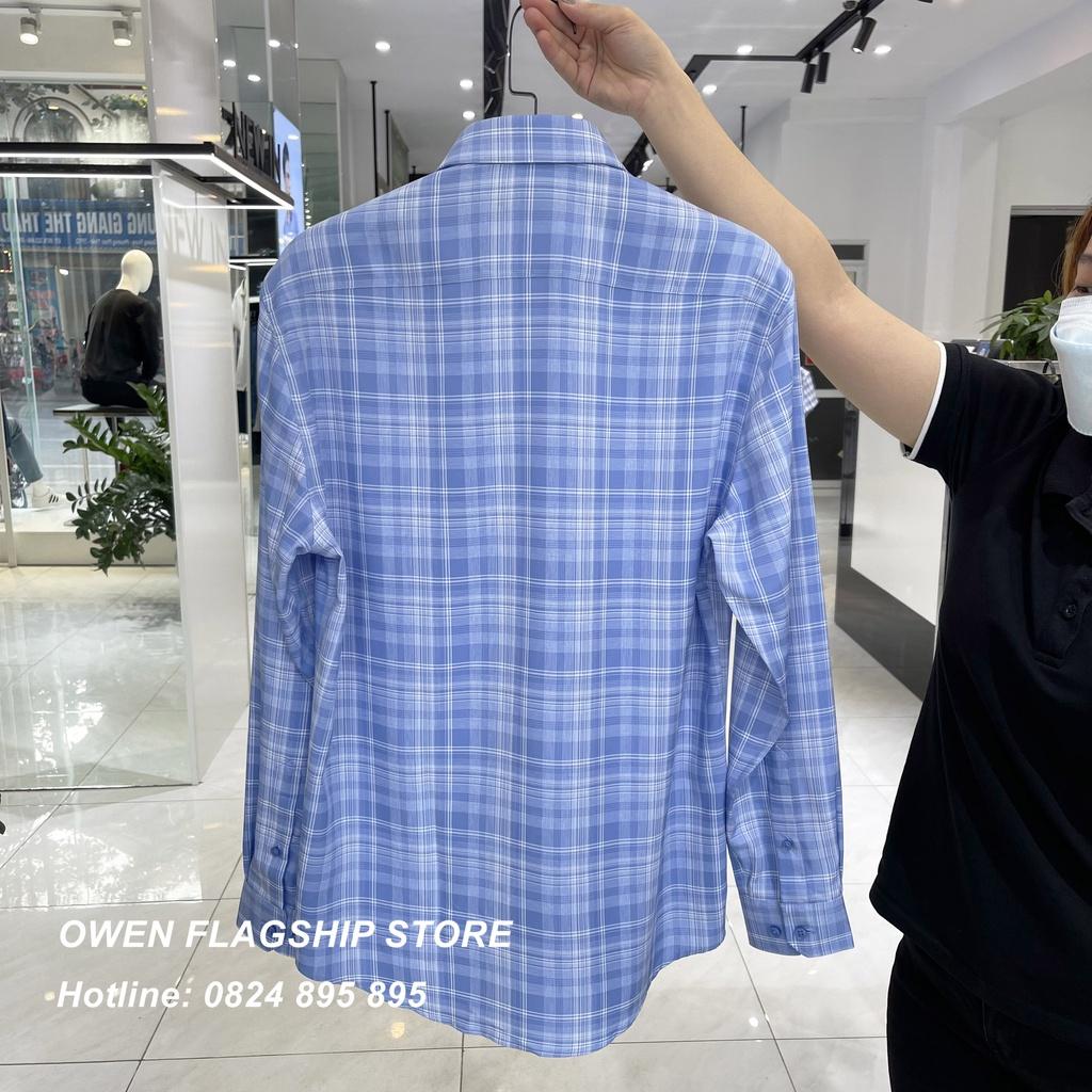 Áo Sơ mi Owen nam dài tay dáng Regular mềm mịn mát Mã AR221052DT