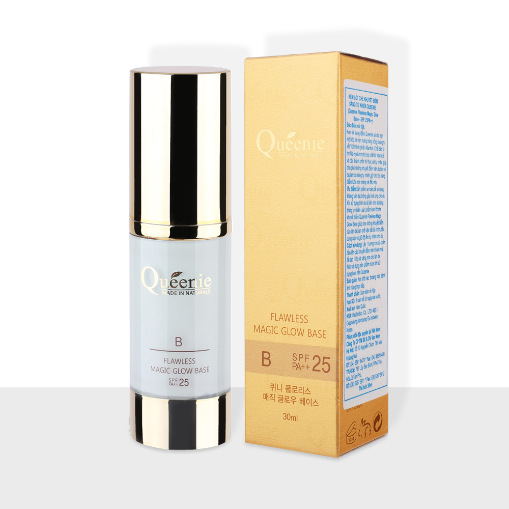 KEM LÓT TRANG ĐIỂM CHỐNG NẮNG SPF 25 PA++ QUEENIE 30ml