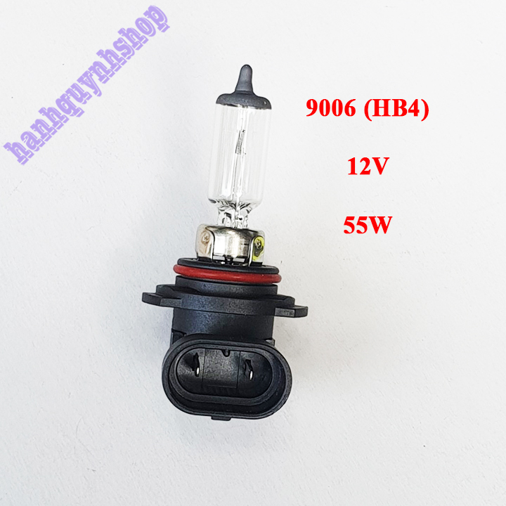 Bóng đèn ô tô HB4 9006 12V 55W con cú sợi tóc Halogen