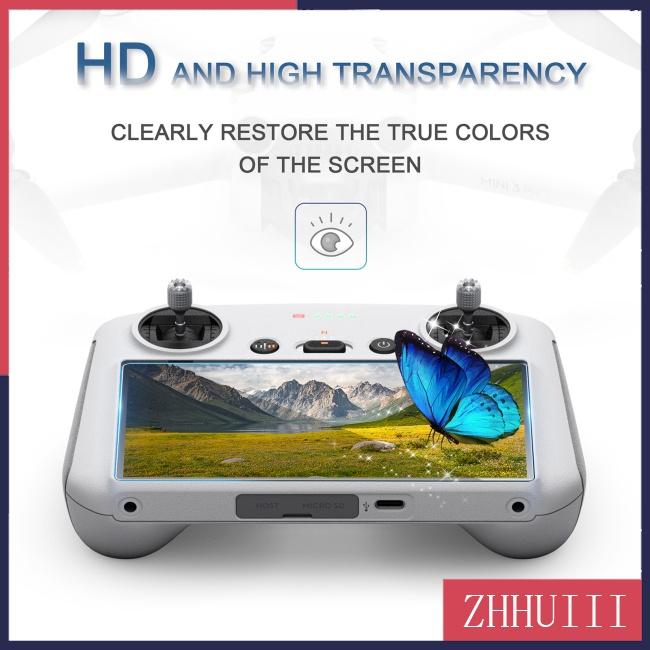 Set 2 Kính Cường Lực Bảo Vệ Màn Hình Chống Nổ Cho Dji Mini 3 Pro Rc Và Phụ Kiện