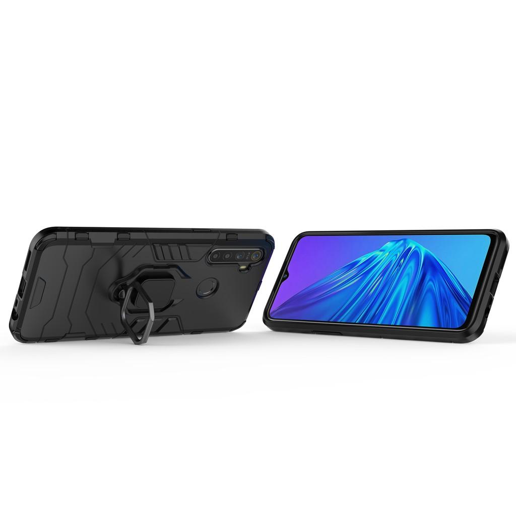 Ốp lưng cho Realme 6 6i 6s 6 Pro iron man chống sốc kèm nhẫn xoay chống xem video bảo vệ camera