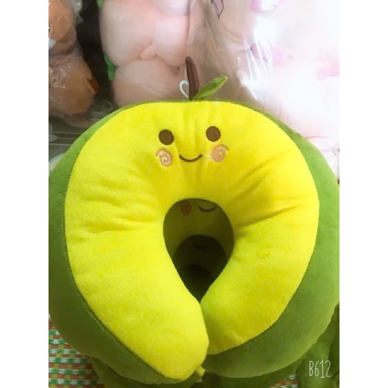 Gối Massage Vòng Cổ Chữ U Đa Năng Gối Ngủ Văn Phòng Gối Đi Du Lịch Gối cổ chữ U trơn đi phượt dã ngoại