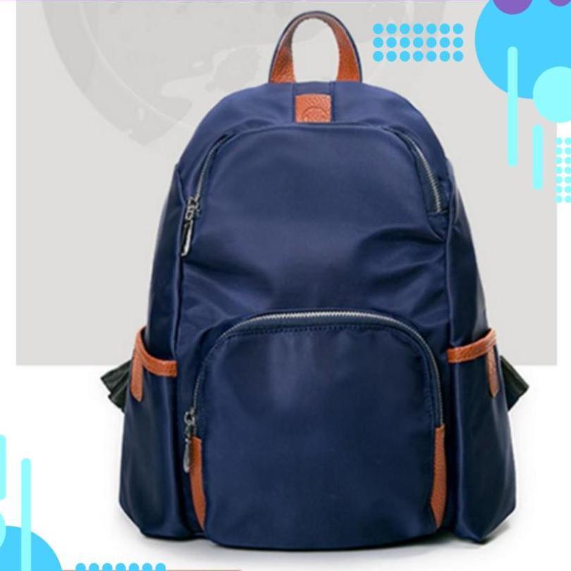 ️ Deal Sốc ️ Ba Lô Phối Da Thời Trang Phong Cách Hàn Quốc Đồ Da Thành Long TLG 208066