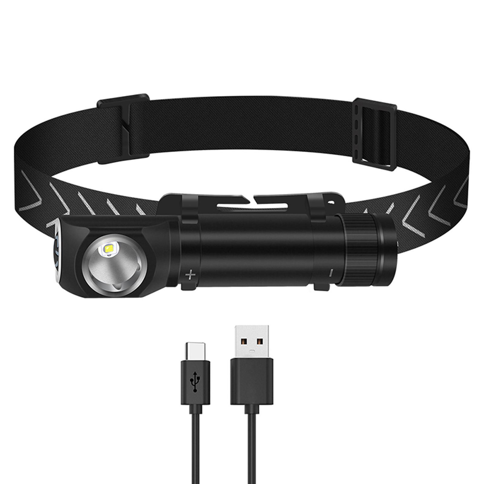 Hiking Camping Lamp Head Wear Lamp Flashlight for Camp Hunting Cycling