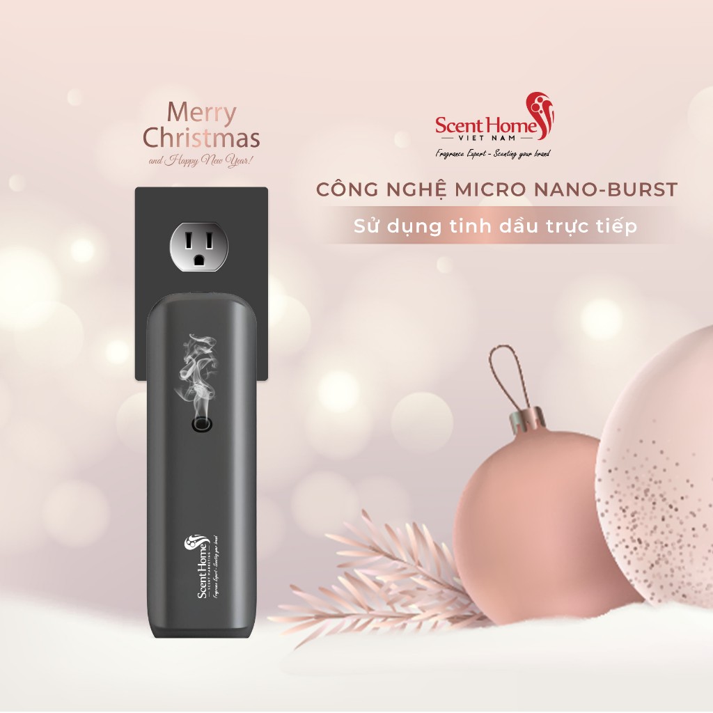 [Hàng chính hãng] Máy tạo hương thơm cao cấp Scent Homes (SH-HOME Plug) dành cho gia đình, văn phòng