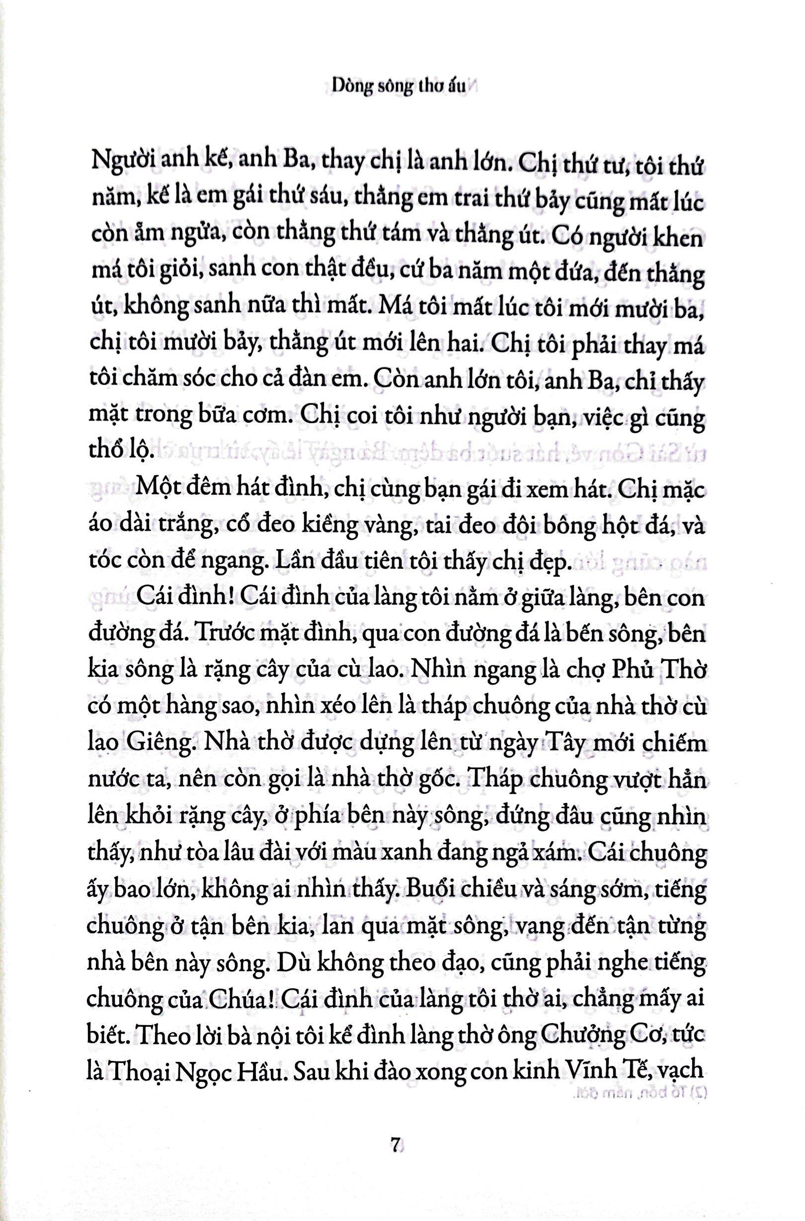 Dòng Sông Thơ Ấu (Tái Bản 2020)