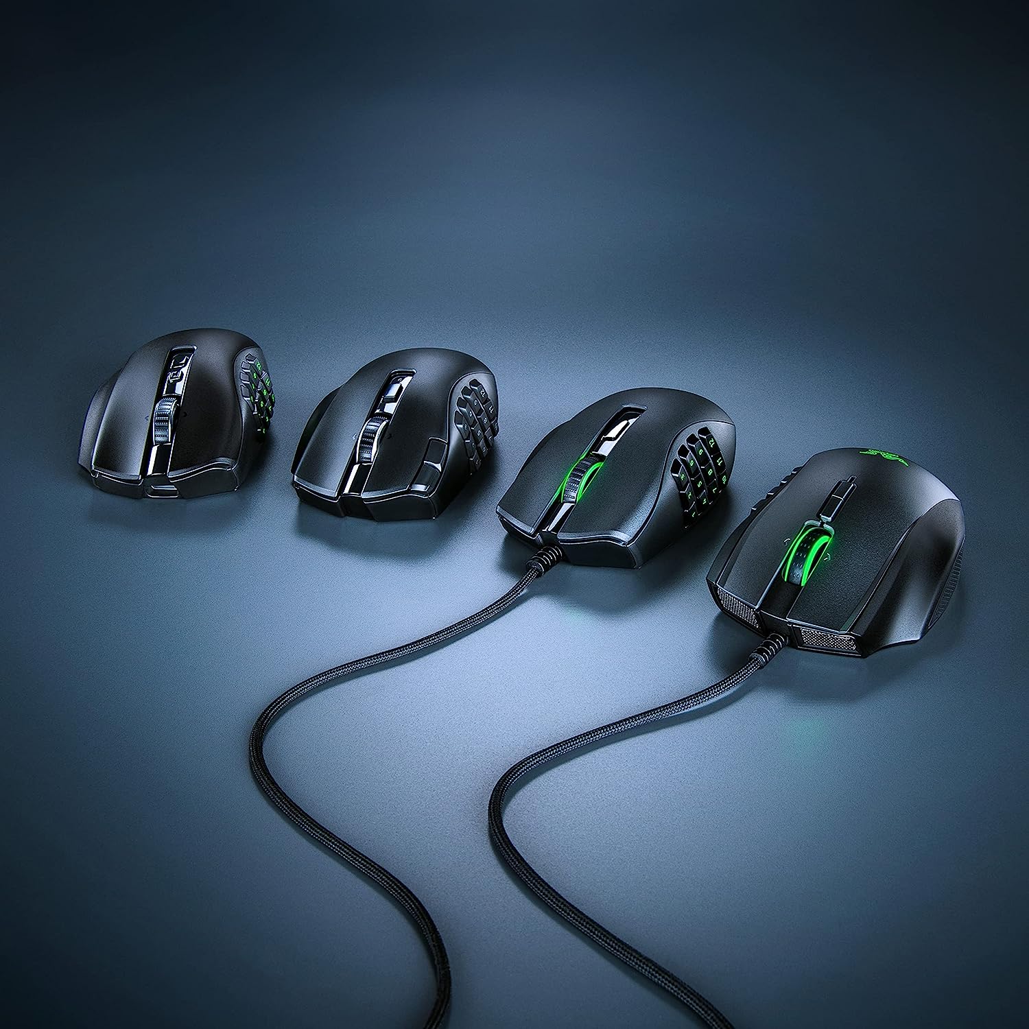 Chuột chơi game không dây Razer Naga V2 Hyperspeed - Hàng chính hãng