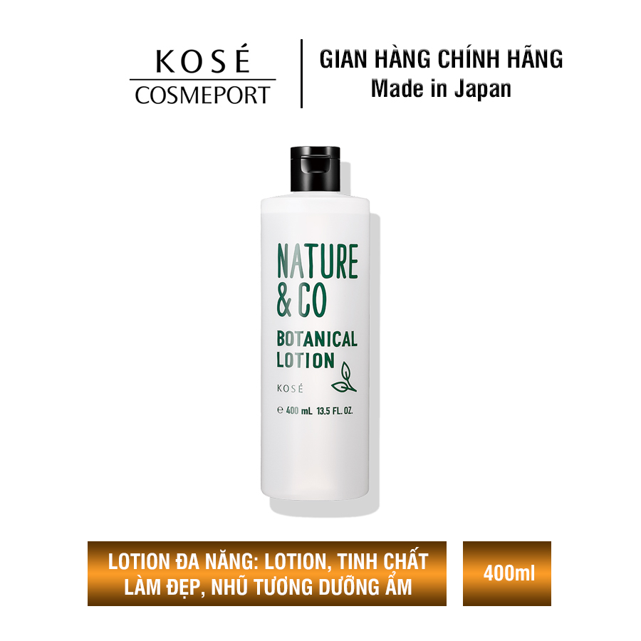 Lotion đa chức năng Kosé Nature &amp; Co Botancial Lotion 400ml