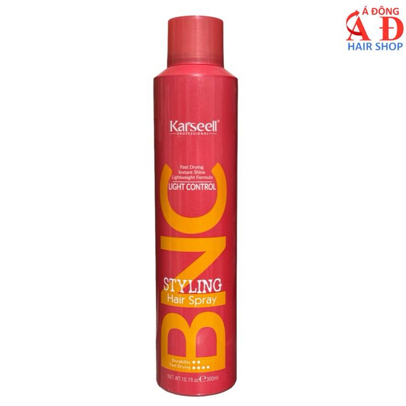 GÔM XỊT TÓC KARSEELL BNC STYLING HAIR SPRAY GIỮ NẾP CỨNG VỪA BỒNG BỀNH