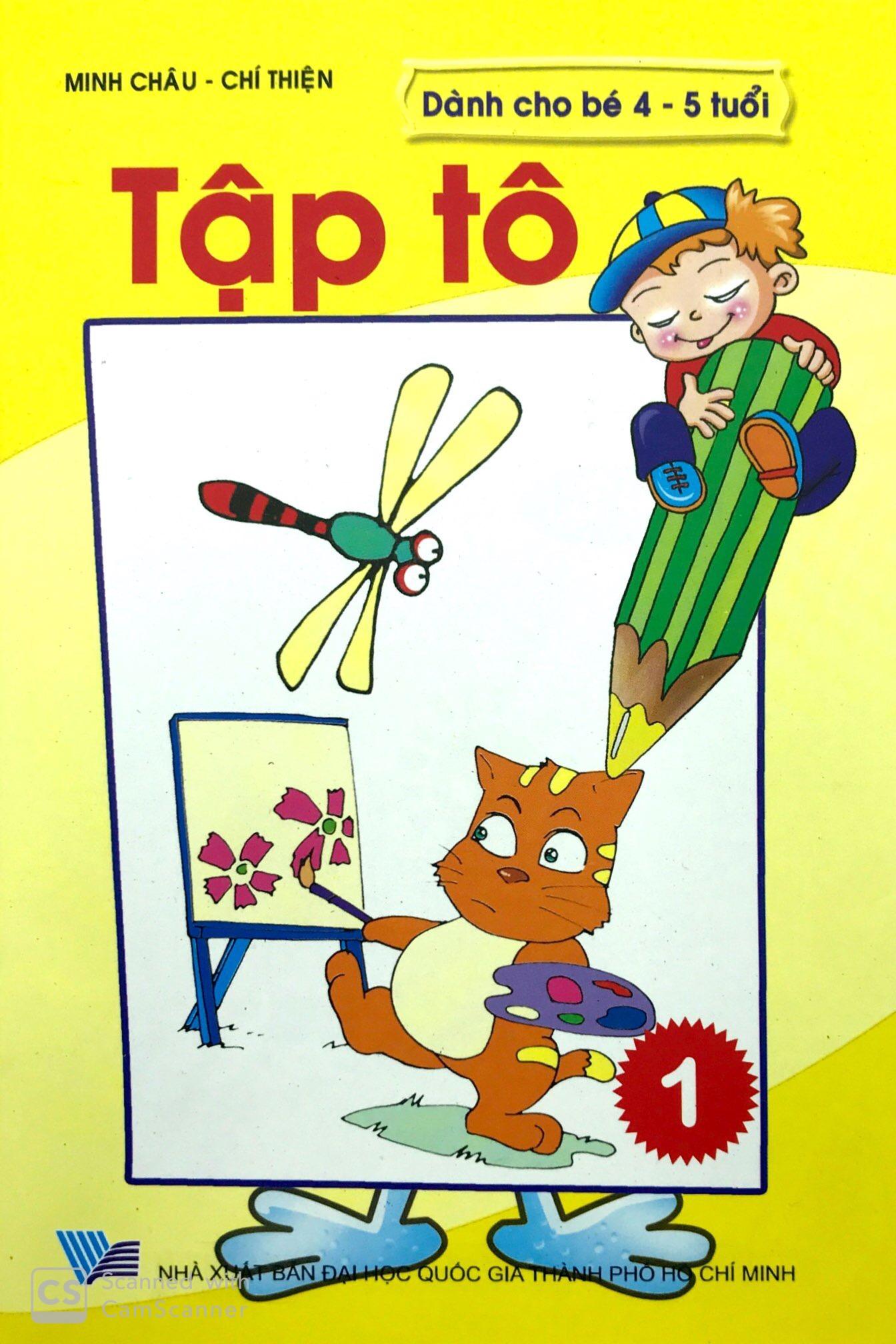 Tập Tô: Dành Cho Bé 4 - 5 Tuổi