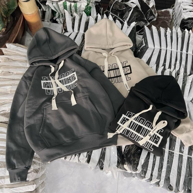 [LZ] Áo khoát nỉ hoodie ENCARE bao đẹp cực chuẩn-A2180 - Đen