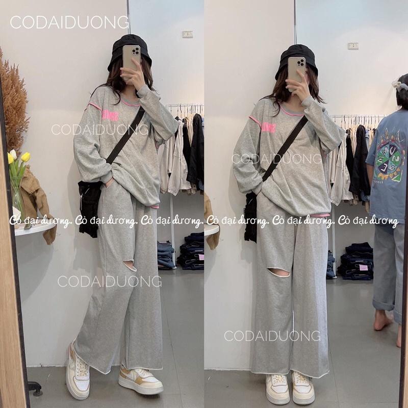Nỉ cổ tròn sparkle