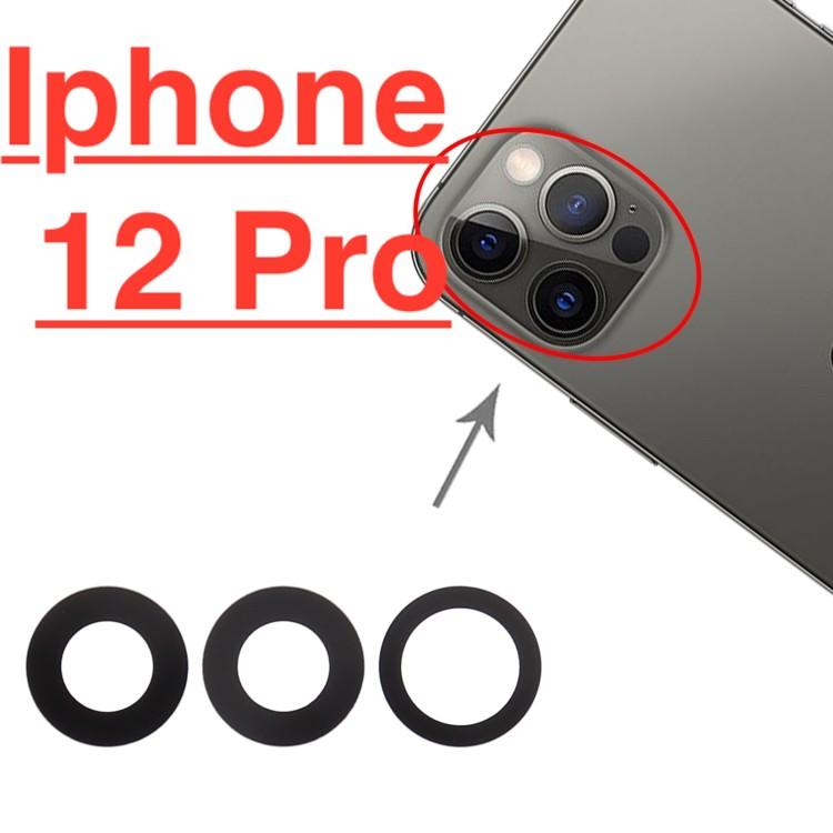 Kính Camera Sau Cho Iphone 12 Pro Bộ 2 Cái Linh Kện Thay Thế