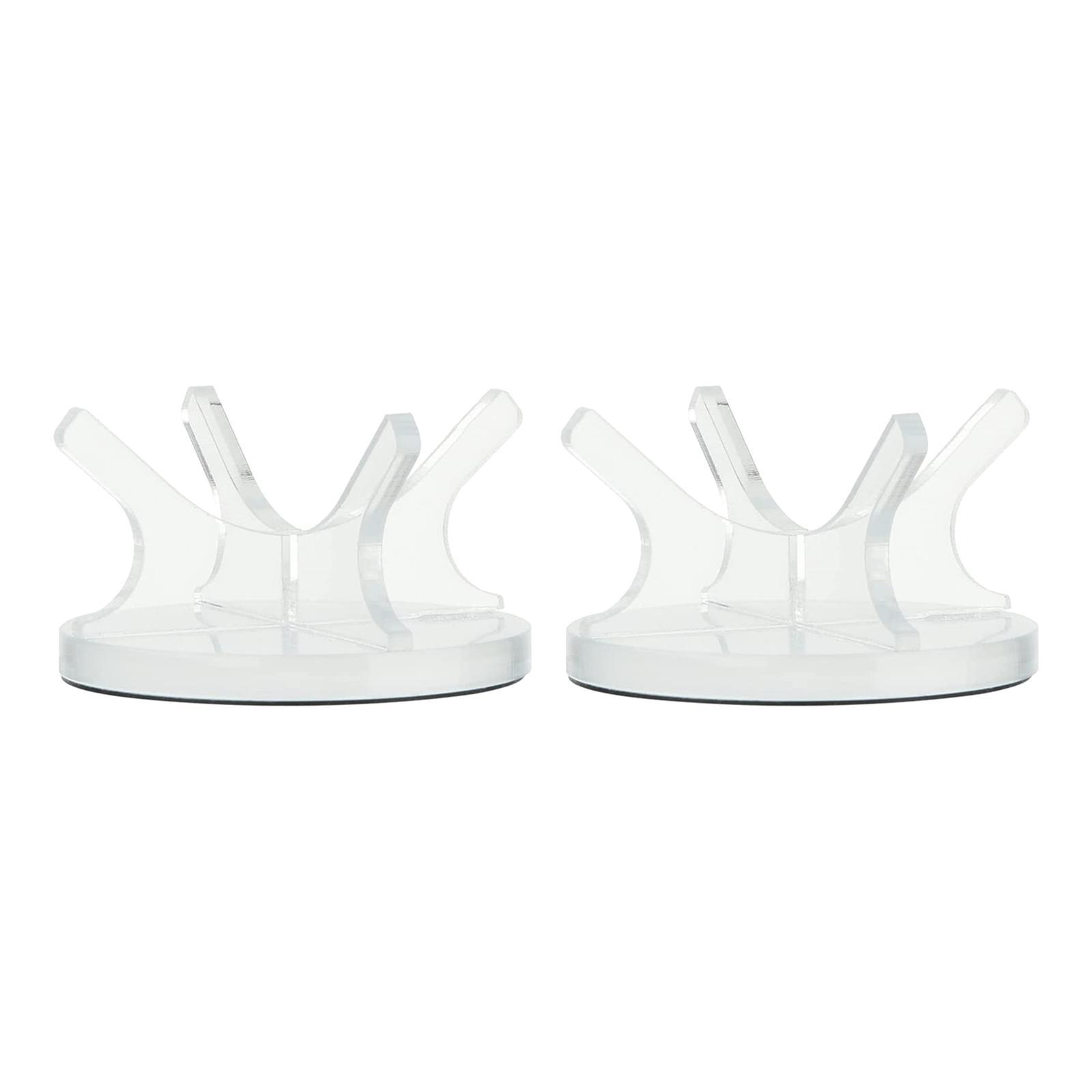 Acrylic Ball Stand Holder Golf Display Rack Storage Organizer Decor