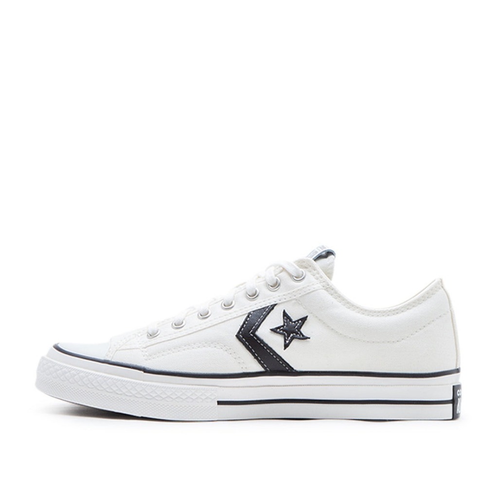 GIÀY CONVERSE STAR PLAYER 76 CASUAL SHOES Vintage White/Black A01608C cổ thấp