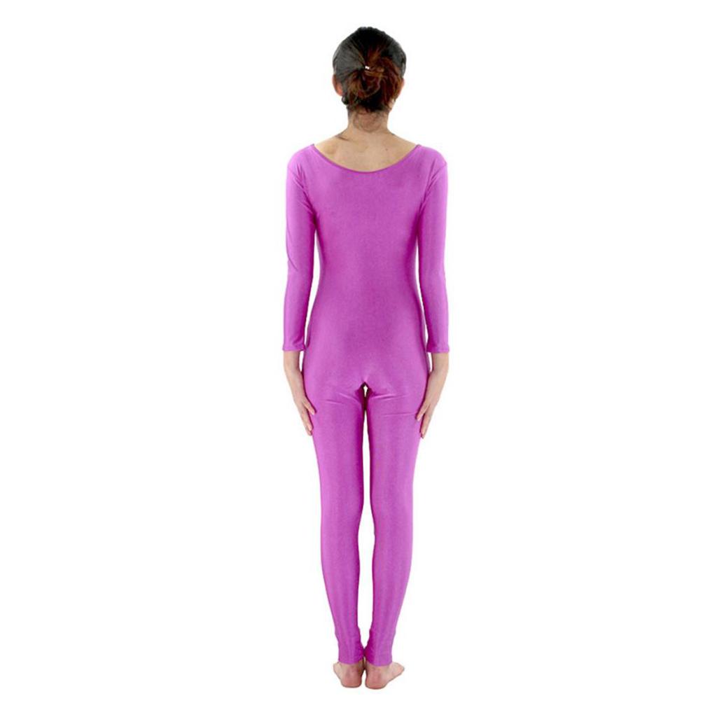 Women's Stretch Spandex Bodysuit Full Body Unitard Dance Costume