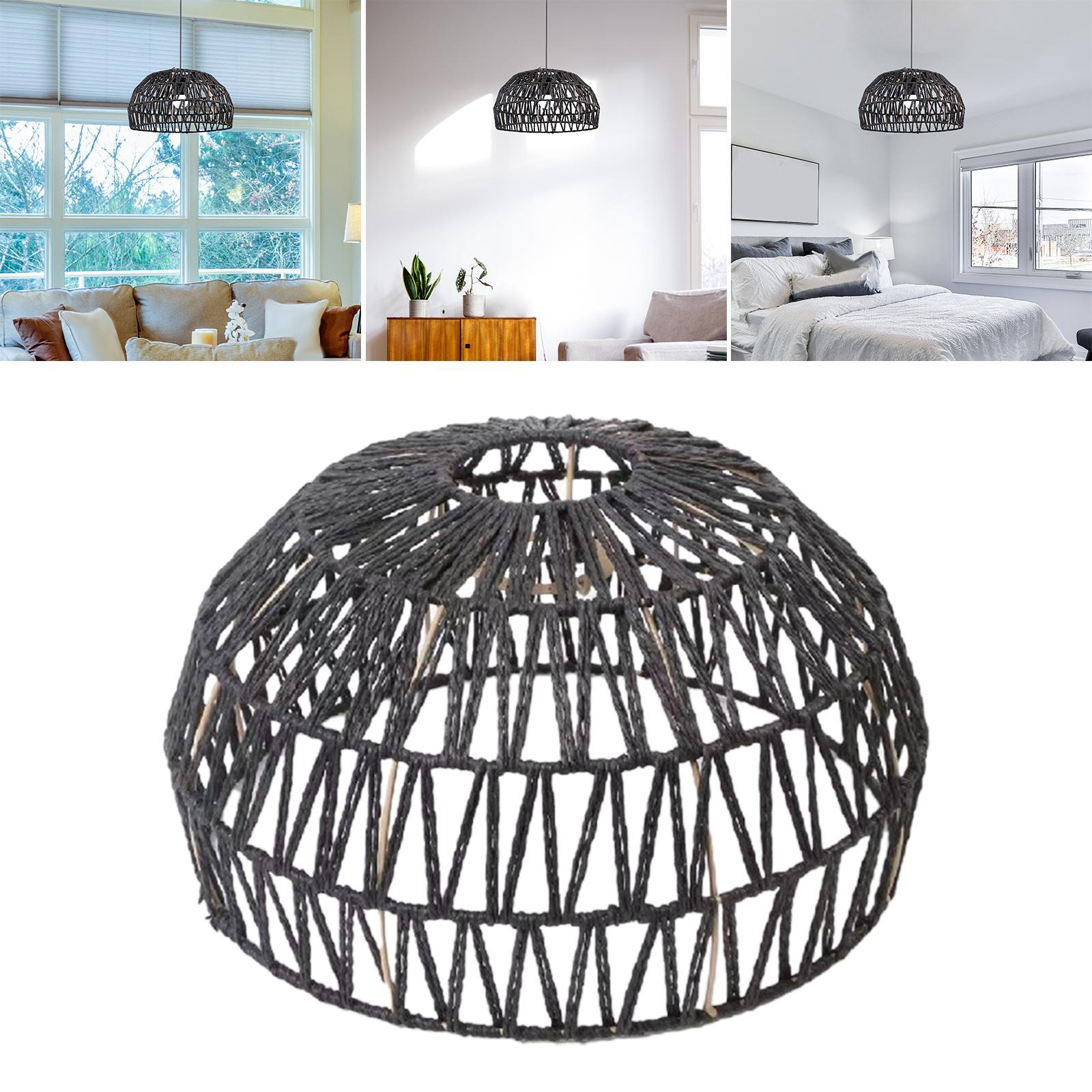 Pendant Lamp Shade Rattan Decoration Ceiling Light Shade for Restaurant
