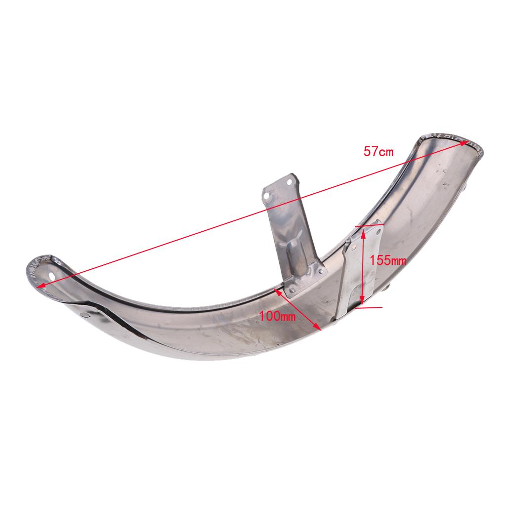 Mạ Chrome Bóng Kim Loại Trước Bùn Cát Đạp Chân Ô Tô Xe Máy Bắn Vệ cho DY100