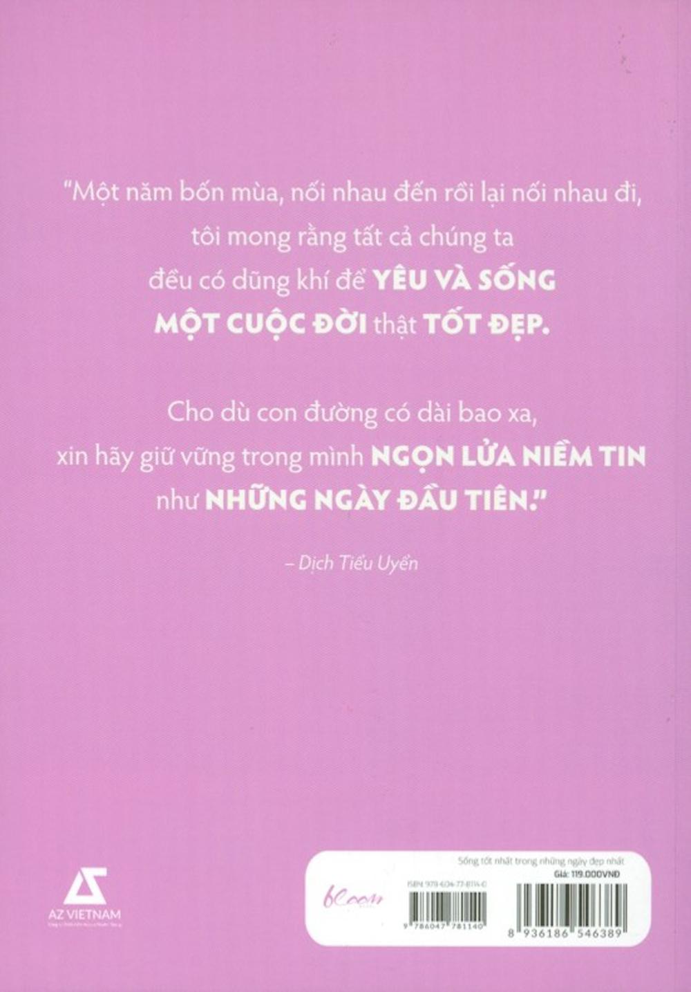 Sống Tốt Nhất Trong Những Ngày Đẹp Nhất