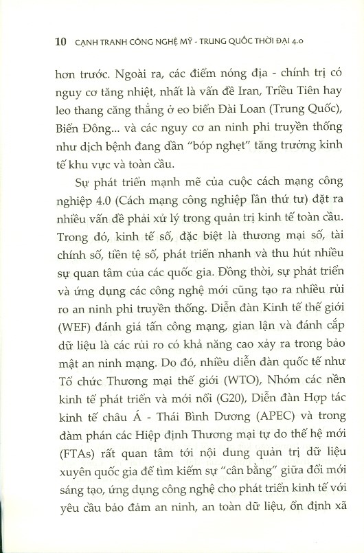 Cạnh Tranh Công Nghệ Mỹ – Trung Quốc Thời Đại 4.0