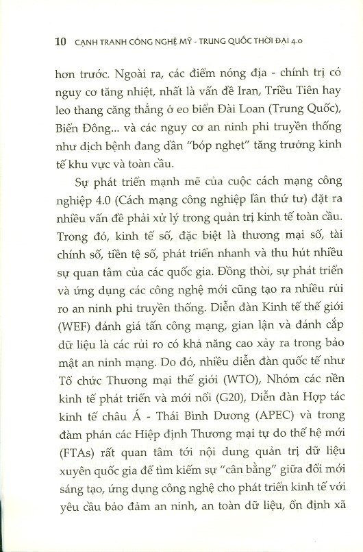 Cạnh Tranh Công Nghệ Mỹ – Trung Quốc Thời Đại 4.0 (Sách Chuyên Khảo)