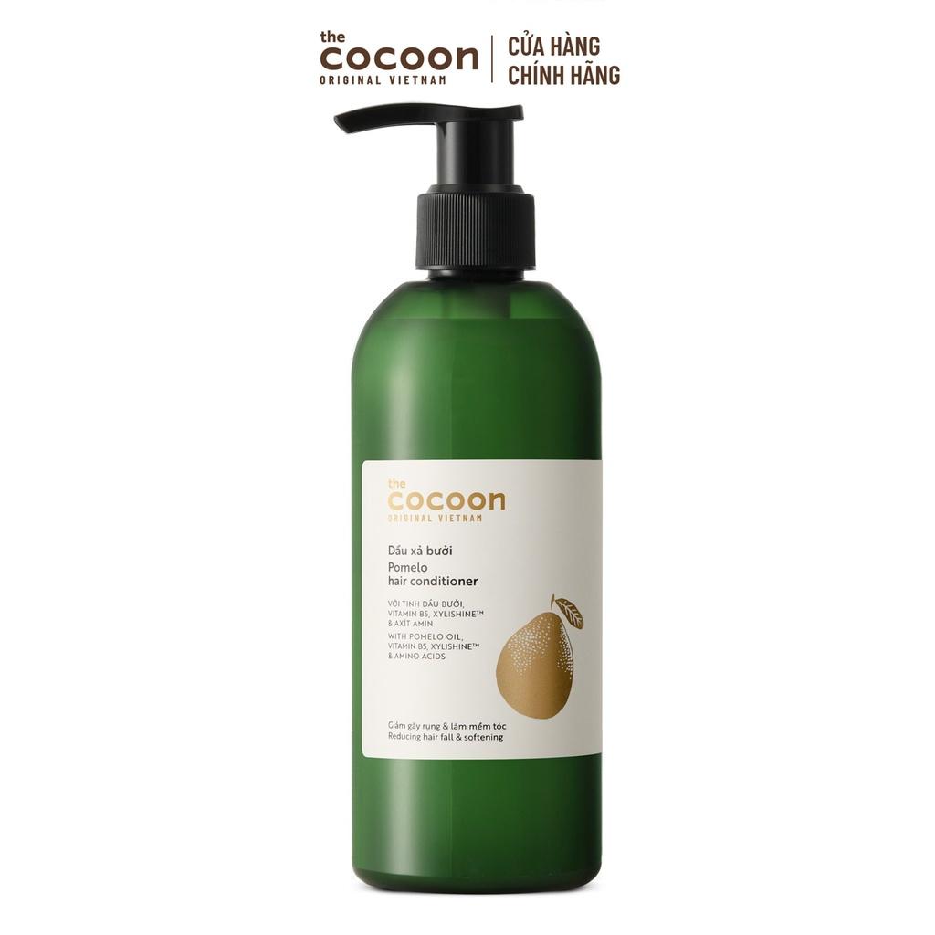 SPECIAL COMBO gội bưởi 500ml + xả bưởi 310ml Cocoon tặng 1 Kem ủ tóc bưởi Cocoon giảm gãy rụng và làm mềm tóc 200ml