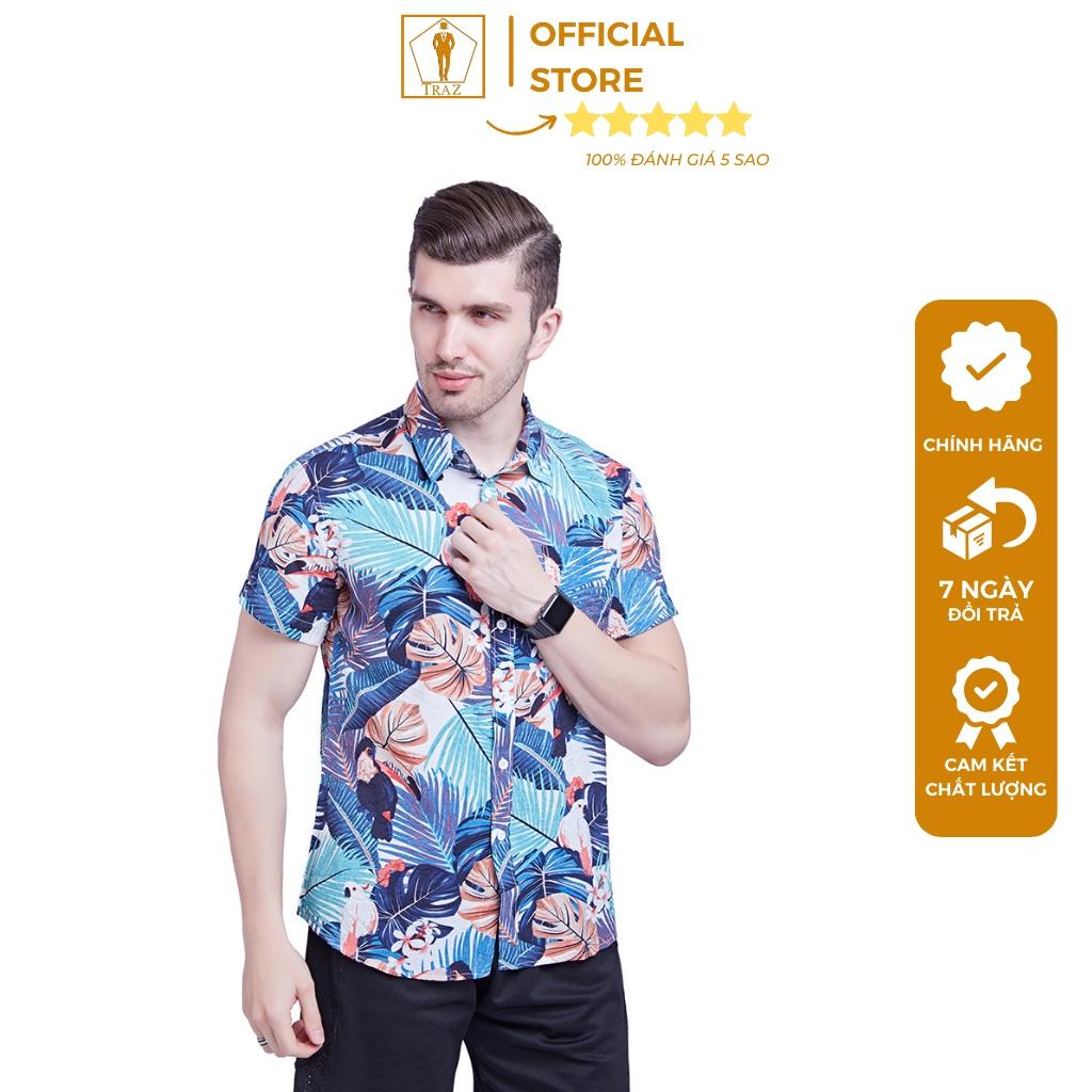 Áo Sơ Mi Hoạ Tiết TRAZ Nam Nữ Gia Đình Đi Biển bộ đồ Hoa Quả Kate Hàn.