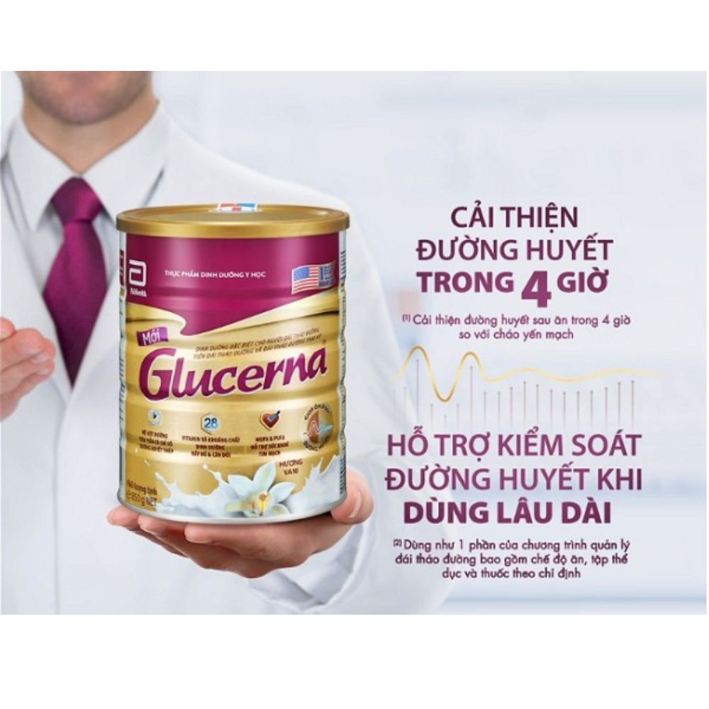 Sữa Bột Abbott Glucerna Vani