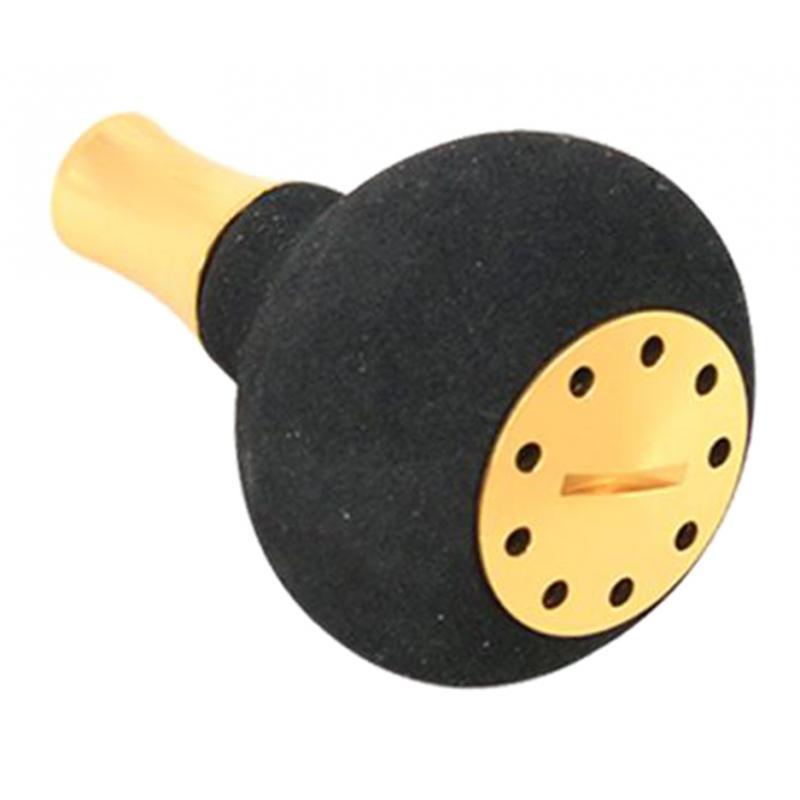 Set of 2 Gold+Gray Fishing Reel Handle Knob Handle Grip for S / D Reels