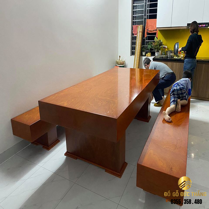 Bàn ghế k3 gỗ hương đá nam phi