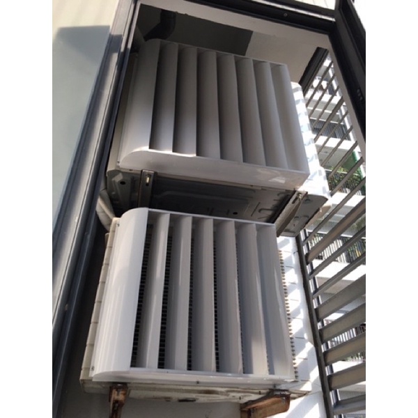 Bộ chuyển hướng gió dàn nóng điều hòa 1HP kích thước 47cm x 49cm x 10cm - Chuyển hướng gió dàn nóng cục nóng máy lạnh