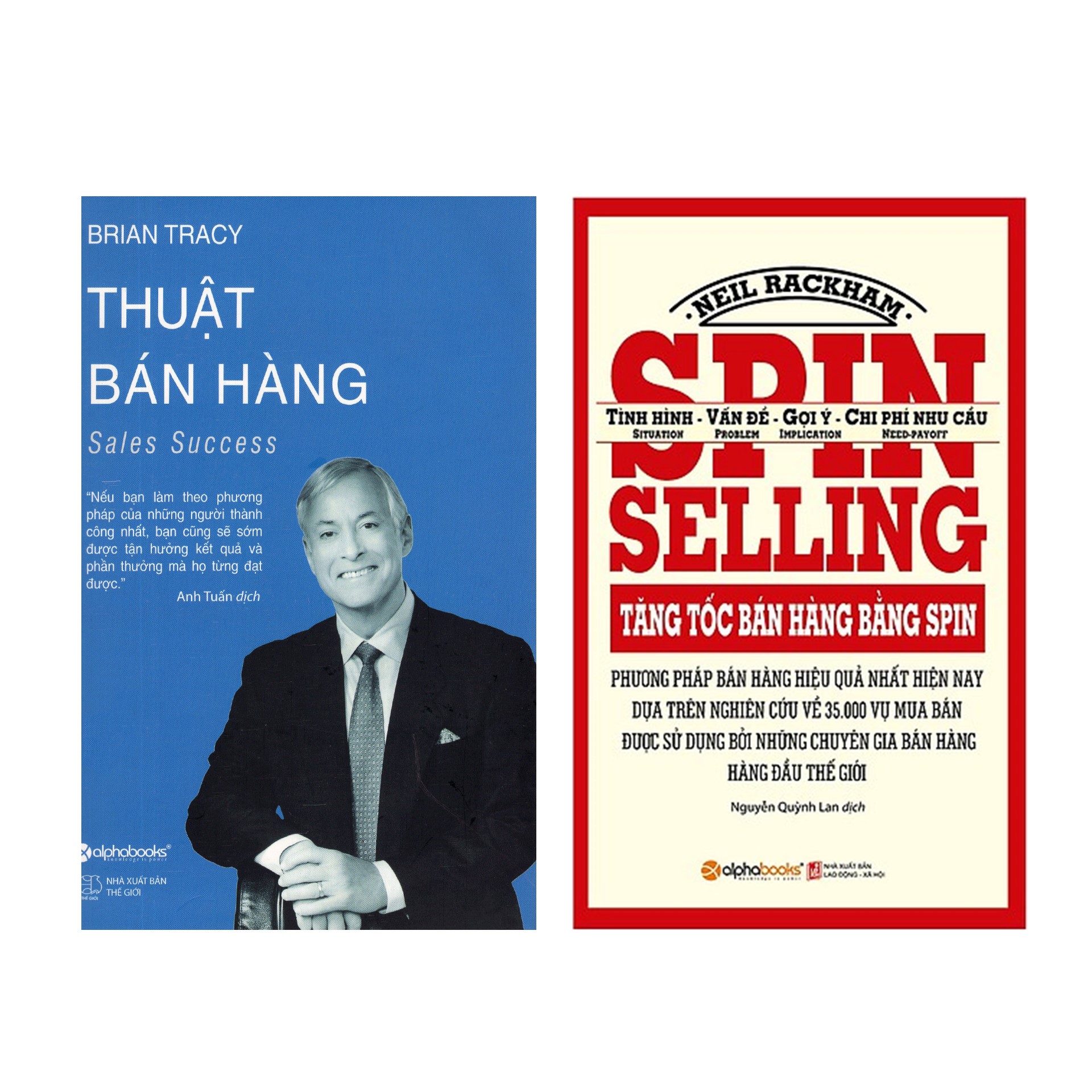 Combo Sách Marketing - Bán Hàng : Thuật Bán Hàng + Tăng Tốc Bán Hàng Bằng Spin