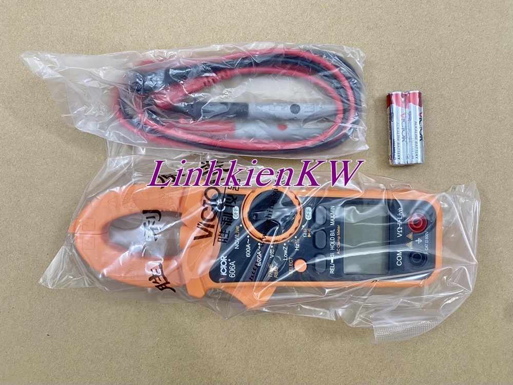 Đồng Hồ Kẹp Dòng VICTOR VC606A Mới, Chính gốc 100%