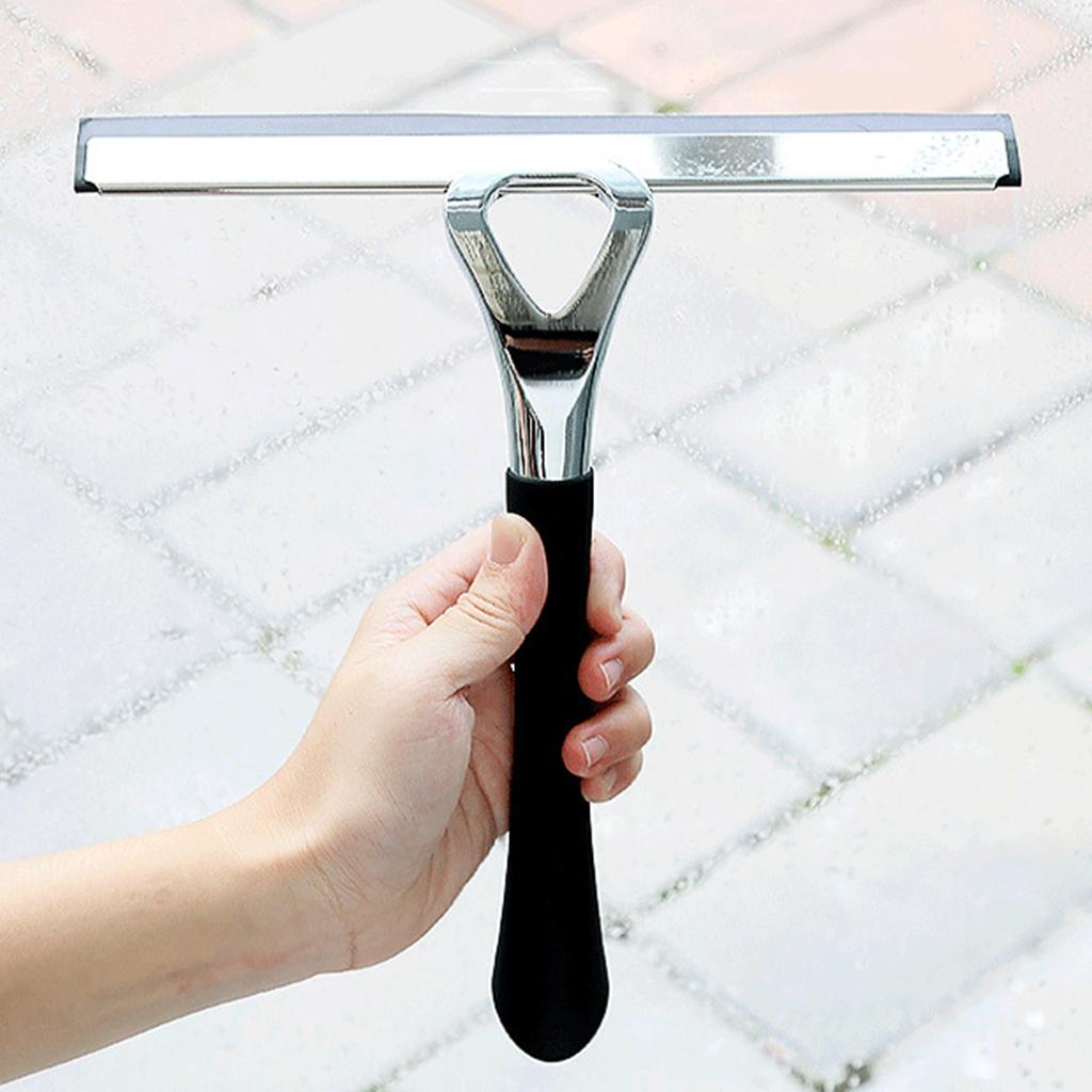 Silicone Metal Car Glass Shower Door Window Mirror Wiper Cleaning Squeegee