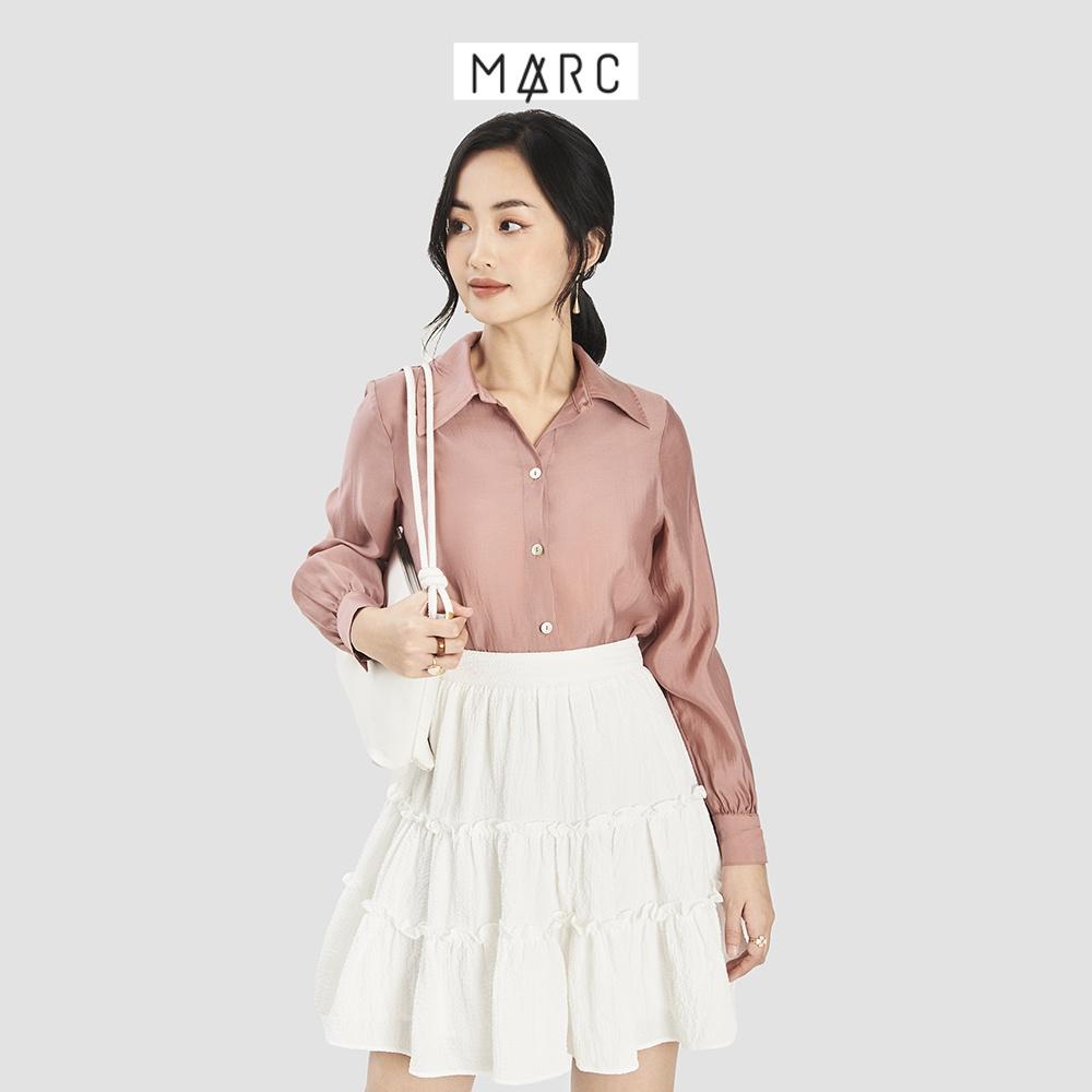 Váy nữ MARC FASHION mini 3 tầng viền bèo