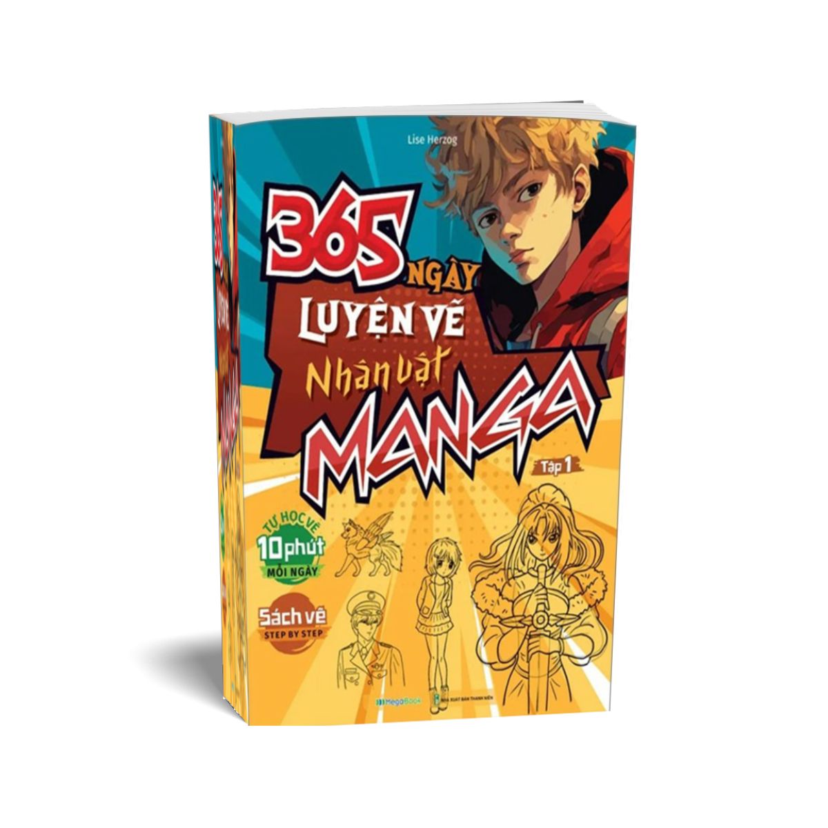 365 Ngày Luyện Vẽ Nhân Vật Manga - Tập 1