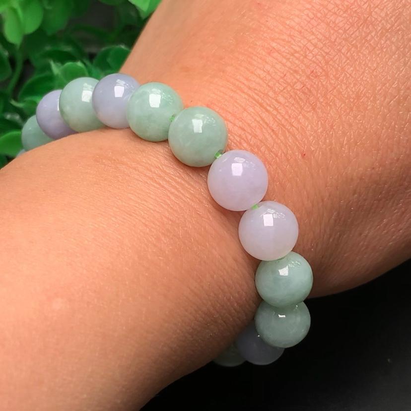 Vòng tay Ngọc phỉ thúy tự nhiên xanh tím