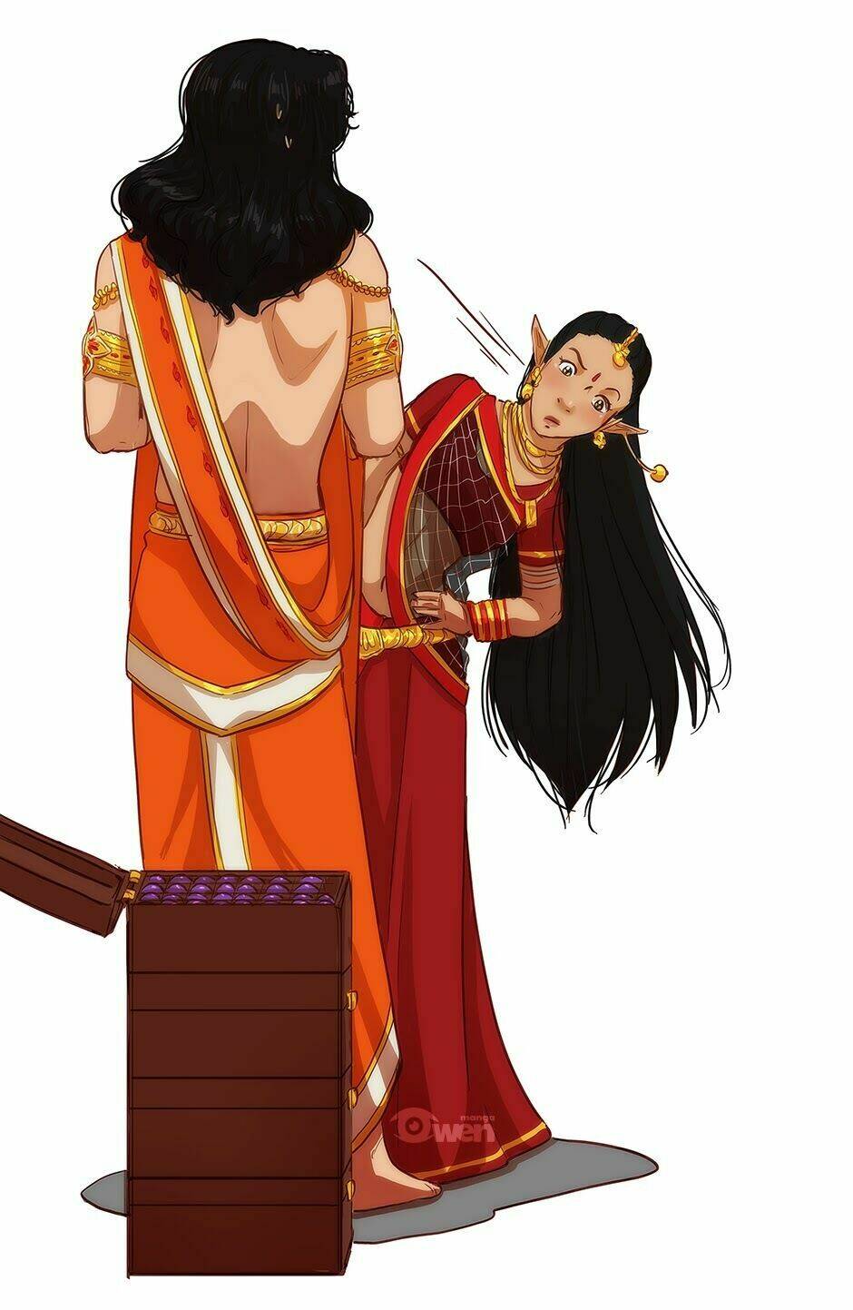 nữ vương swaha chapter 1 9