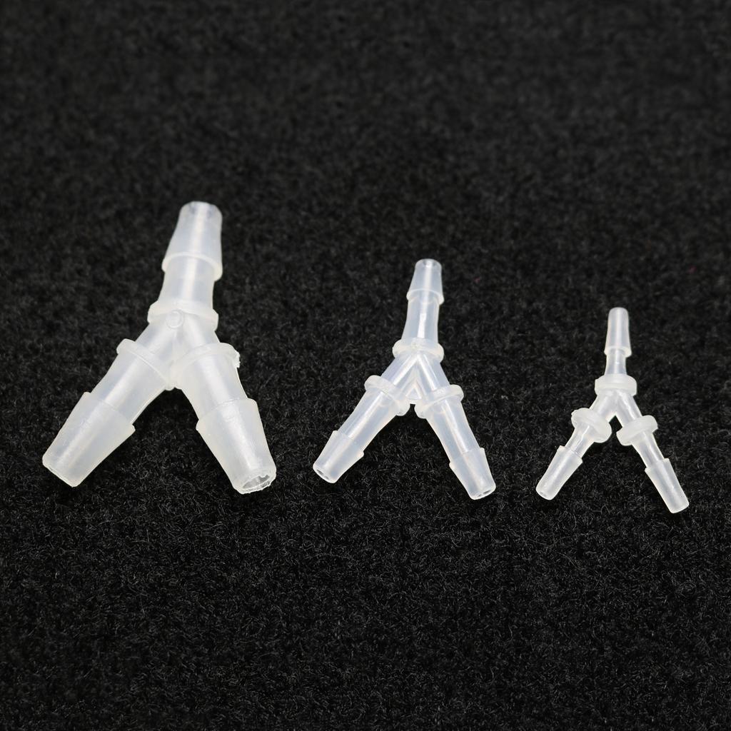 Pack of 3 T-piece Hose Connection with The Same Diameter Y Shape
