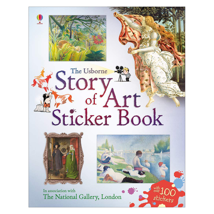 Story Of Art Sticker Book