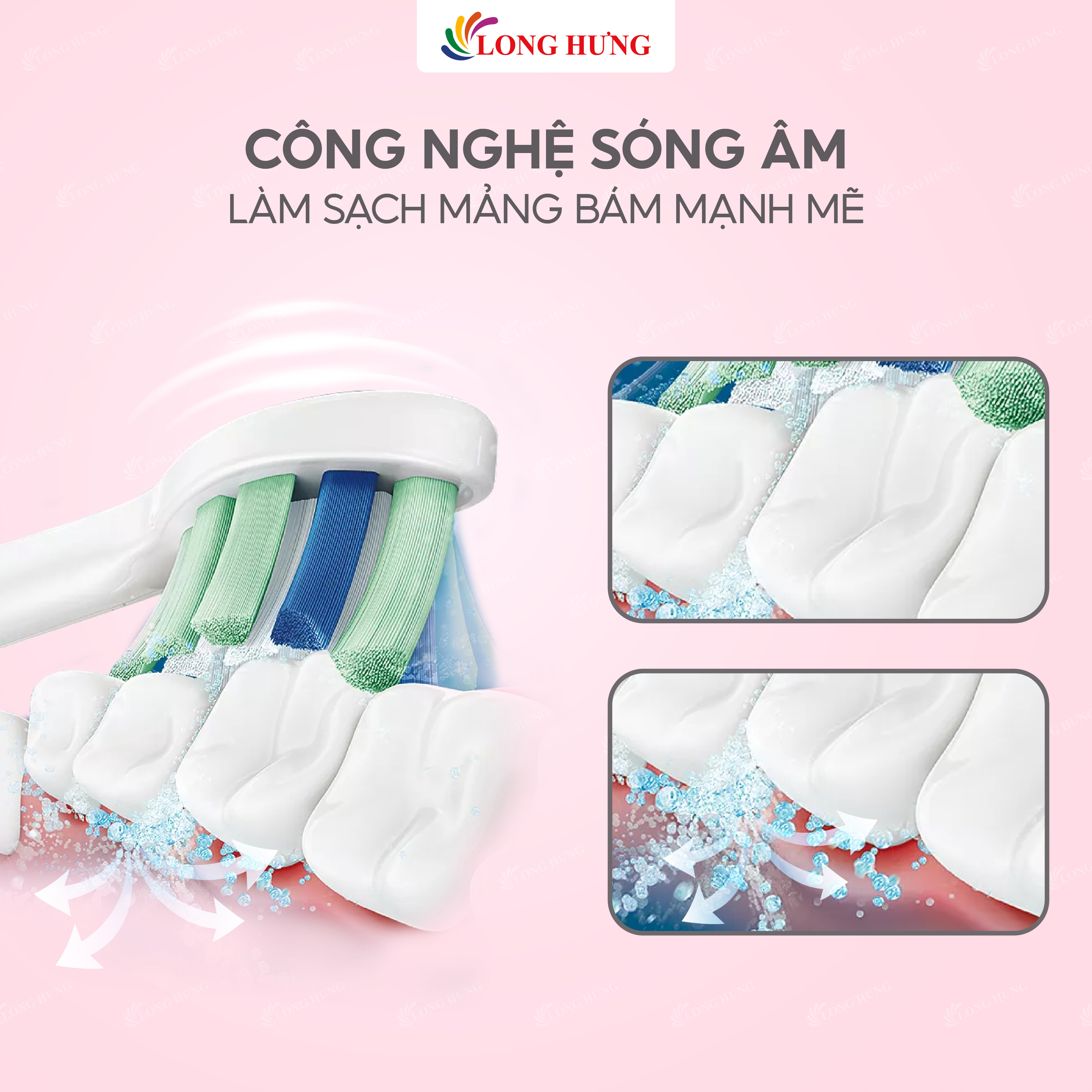 Đầu bàn chải điện Philips Sonicare C2 Optimal Plaque Defence HX902 - Hàng chính hãng