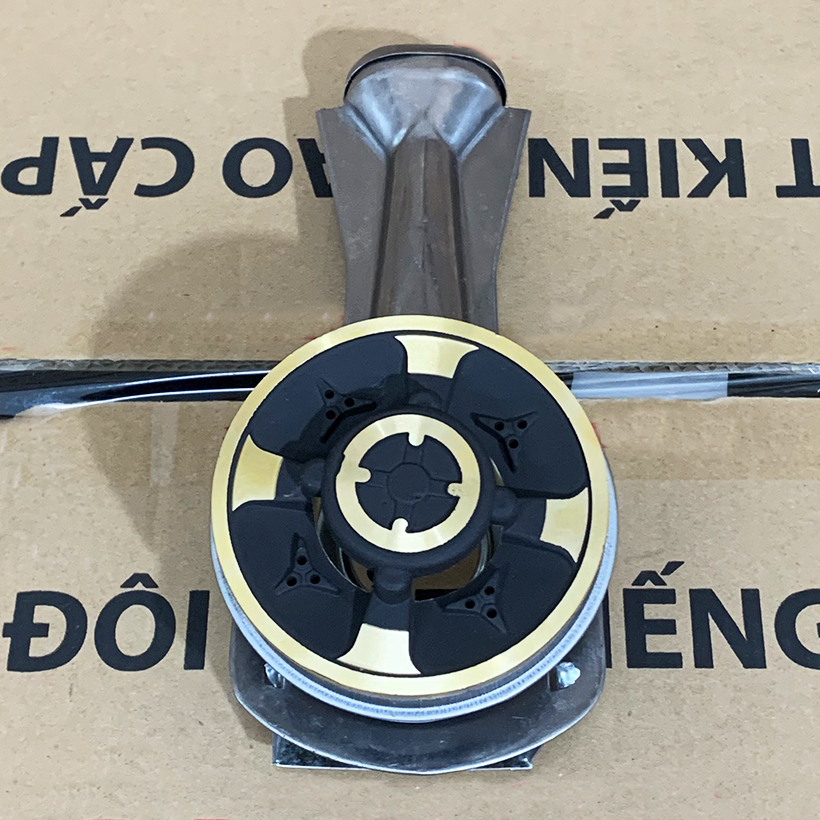 Điếu inox + Đầu đốt bếp gas sen chia lửa chén đồng loại lớn 82 Fujishi - Hàng chính hãng