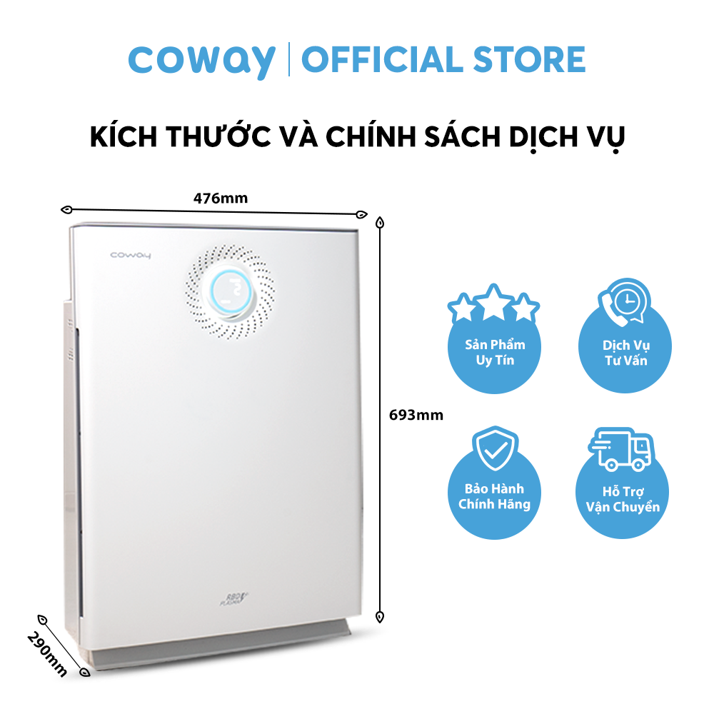 Máy lọc không khí Coway Tornado AP-1520C - Hàng chính hãng